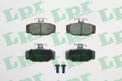 05P217 LPR Комплект тормозных колодок, дисковый тормоз 05P217 LPR Комплект тормозных колодок, дисковый тормоз