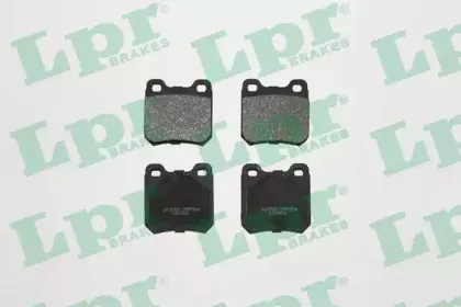 05P584 LPR Комплект тормозных колодок, дисковый тормоз 05P584 LPR Комплект тормозных колодок, дисковый тормоз
