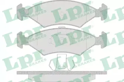 05P628 LPR Комплект тормозных колодок, дисковый тормоз 05P628 LPR Комплект тормозных колодок, дисковый тормоз