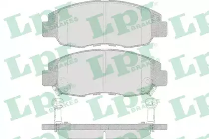 05P641 LPR Комплект тормозных колодок, дисковый тормоз 05P641 LPR Комплект тормозных колодок, дисковый тормоз