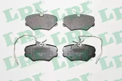 05P748 LPR Комплект тормозных колодок, дисковый тормоз 05P748 LPR Комплект тормозных колодок, дисковый тормоз