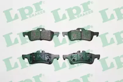 05P861 LPR Комплект тормозных колодок, дисковый тормоз 05P861 LPR Комплект тормозных колодок, дисковый тормоз