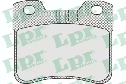 05P921 LPR Комплект тормозных колодок, дисковый тормоз 05P921 LPR Комплект тормозных колодок, дисковый тормоз