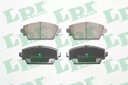 05P940 LPR Комплект тормозных колодок, дисковый тормоз 05P940 LPR Комплект тормозных колодок, дисковый тормоз
