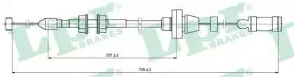 C0130A LPR Тросик газа C0130A LPR Тросик газа