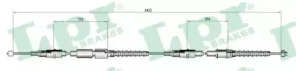 C0552B LPR Трос, стояночная тормозная система C0552B LPR Трос, стояночная тормозная система