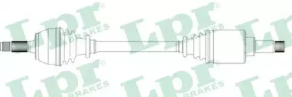 DS38039 LPR Приводной вал DS38039 LPR Приводной вал