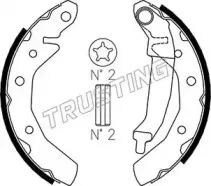 027.002 TRUSTING Комплект тормозных колодок 027.002 TRUSTING Комплект тормозных колодок