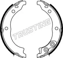 034.113 TRUSTING Комплект тормозных колодок, стояночная тормозная система 034.113 TRUSTING Комплект тормозных колодок, стояночная тормозная система
