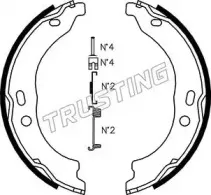 034.118K TRUSTING Комплект тормозных колодок, стояночная тормозная система 034.118K TRUSTING Комплект тормозных колодок, стояночная тормозная система