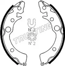 044.007 TRUSTING Комплект тормозных колодок 044.007 TRUSTING Комплект тормозных колодок