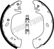 073.171 TRUSTING Комплект тормозных колодок 073.171 TRUSTING Комплект тормозных колодок