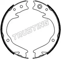 110.338 TRUSTING Комплект тормозных колодок, стояночная тормозная система 110.338 TRUSTING Комплект тормозных колодок, стояночная тормозная система