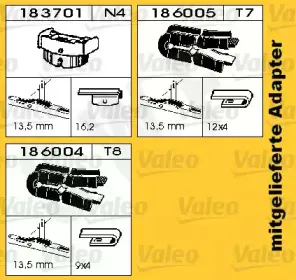 132650 SWF Щетка стеклоочистителя 132650 SWF Щетка стеклоочистителя