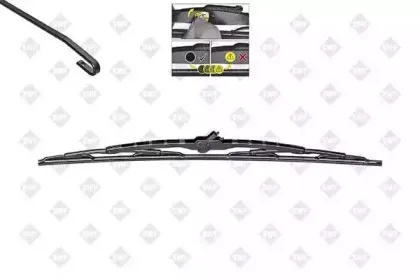 116166 SWF Щетка стеклоочистителя 116166 SWF Щетка стеклоочистителя