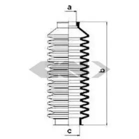 83504 SPIDAN Пыльник, рулевое управление 83504 SPIDAN Пыльник, рулевое управление