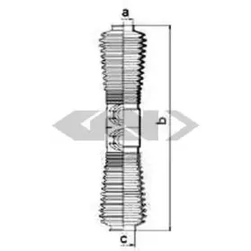 83650 SPIDAN Пыльник, рулевое управление 83650 SPIDAN Пыльник, рулевое управление