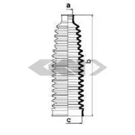 83759 SPIDAN Пыльник, рулевое управление 83759 SPIDAN Пыльник, рулевое управление