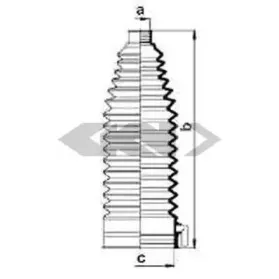 83843 SPIDAN Пыльник, рулевое управление 83843 SPIDAN Пыльник, рулевое управление