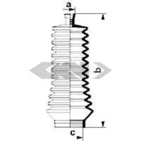 83847 SPIDAN Пыльник, рулевое управление 83847 SPIDAN Пыльник, рулевое управление