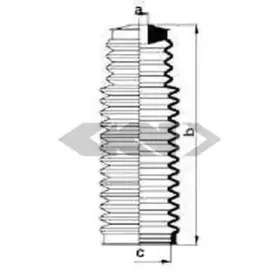 83865 SPIDAN Пыльник, рулевое управление 83865 SPIDAN Пыльник, рулевое управление