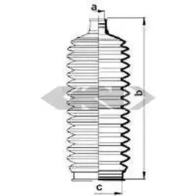 83890 SPIDAN Пыльник, рулевое управление 83890 SPIDAN Пыльник, рулевое управление