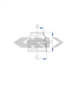 84106 SPIDAN Пыльник, рулевое управление 84106 SPIDAN Пыльник, рулевое управление