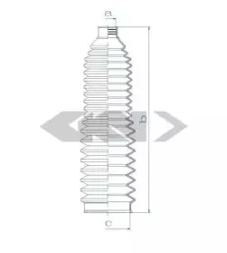 84111 SPIDAN Пыльник, рулевое управление 84111 SPIDAN Пыльник, рулевое управление