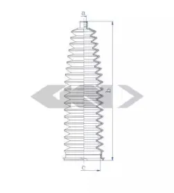 84137 SPIDAN Пыльник, рулевое управление 84137 SPIDAN Пыльник, рулевое управление