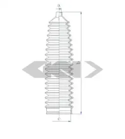 84219 SPIDAN Пыльник, рулевое управление 84219 SPIDAN Пыльник, рулевое управление