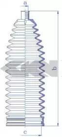 84268 SPIDAN Пыльник, рулевое управление 84268 SPIDAN Пыльник, рулевое управление