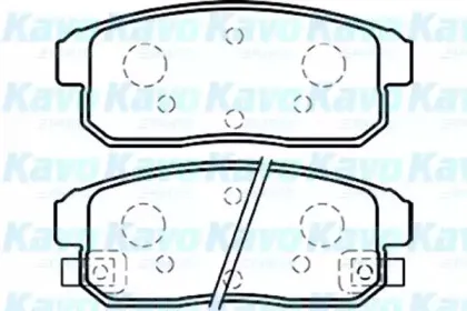 BP-4559 KAVO PARTS Комплект тормозных колодок, дисковый тормоз BP-4559 KAVO PARTS Комплект тормозных колодок, дисковый тормоз