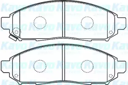 BP-6594 KAVO PARTS Комплект тормозных колодок, дисковый тормоз BP-6594 KAVO PARTS Комплект тормозных колодок, дисковый тормоз