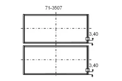 71-3507 GLYCO Подшипник 71-3507 GLYCO Подшипник