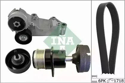 529 0038 10 INA Поликлиновой ременный комплект 529 0038 10 INA Поликлиновой ременный комплект