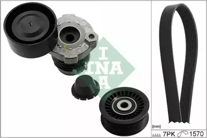 529 0187 10 INA Поликлиновой ременный комплект 529 0187 10 INA Поликлиновой ременный комплект