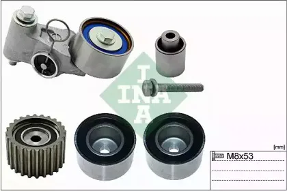 530 0522 09 INA Комплект роликов, зубчатый ремень 530 0522 09 INA Комплект роликов, зубчатый ремень