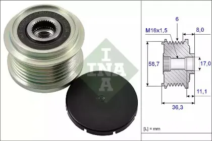 535 0160 10 INA Механизм свободного хода генератора 535 0160 10 INA Механизм свободного хода генератора