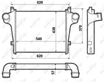 30231 NRF Интеркулер 30231 NRF Интеркулер