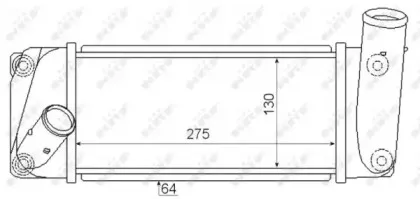 30347 NRF Интеркулер 30347 NRF Интеркулер