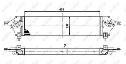 30513 NRF Интеркулер 30513 NRF Интеркулер