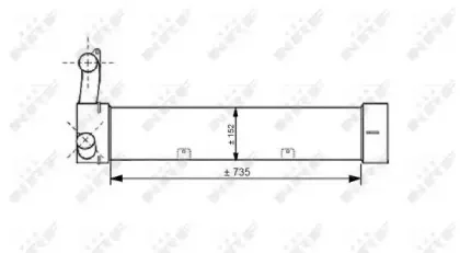 30538 NRF Интеркулер 30538 NRF Интеркулер