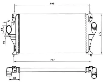 30828 NRF Интеркулер 30828 NRF Интеркулер