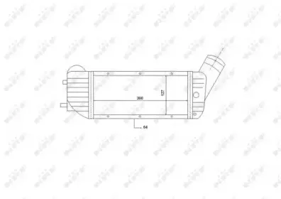 30894 NRF Интеркулер 30894 NRF Интеркулер