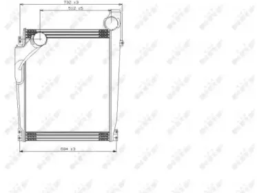 309006 NRF Интеркулер 309006 NRF Интеркулер