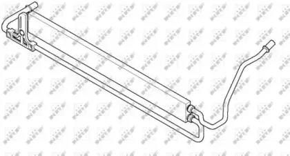 31257 NRF масляный радиатор, двигательное масло 31257 NRF масляный радиатор, двигательное масло
