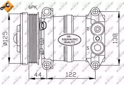 32202 NRF Компрессор, кондиционер 32202 NRF Компрессор, кондиционер