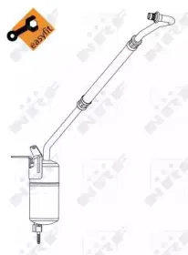 33354 NRF Осушитель, кондиционер 33354 NRF Осушитель, кондиционер