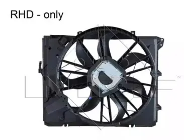 47586 NRF Вентилятор, охлаждение двигателя 47586 NRF Вентилятор, охлаждение двигателя