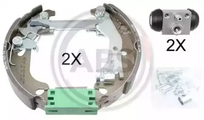 111452 A.B.S. Комплект тормозных колодок 111452 A.B.S. Комплект тормозных колодок